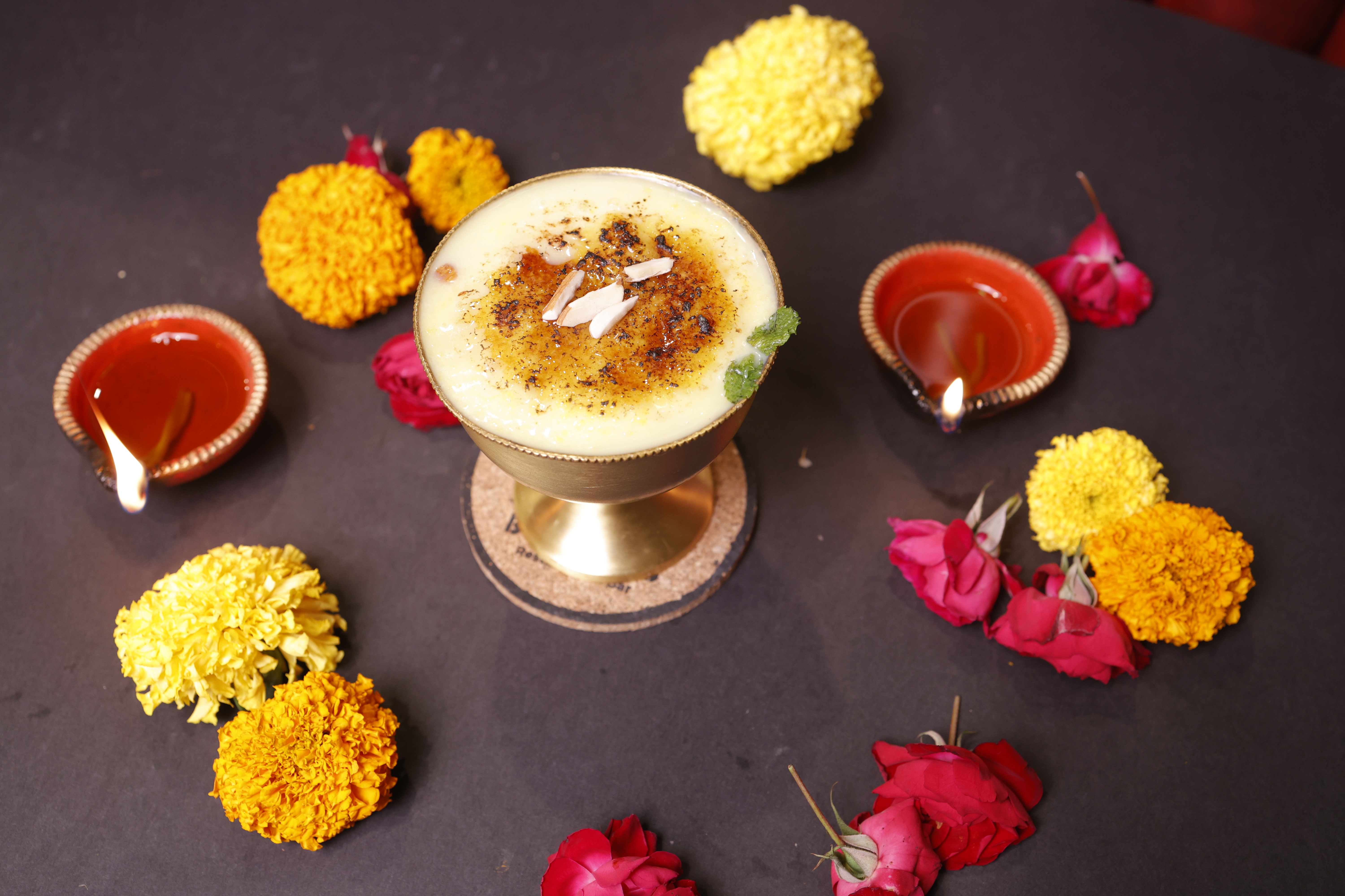 Sabudana Creme Brulee